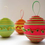 enfeites de Natal em eva